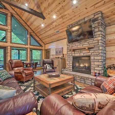 Broken Bow Cabin Deck With Hot Tub And Pool Table! Екстериор снимка