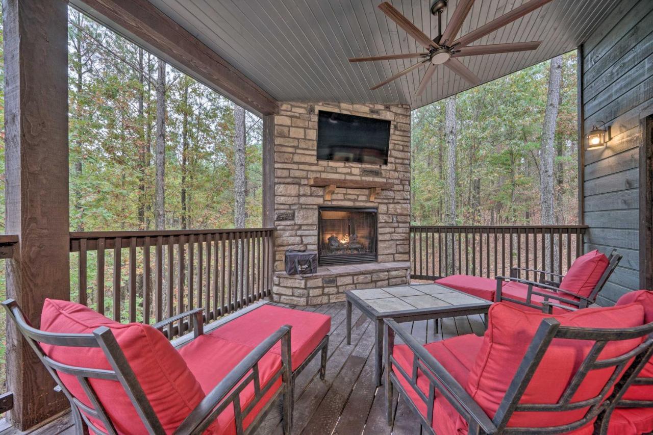Broken Bow Cabin Deck With Hot Tub And Pool Table! Екстериор снимка