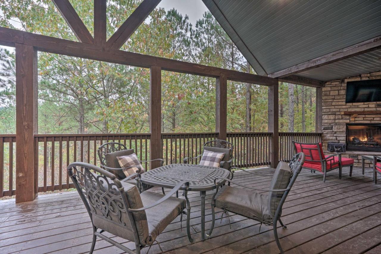 Broken Bow Cabin Deck With Hot Tub And Pool Table! Екстериор снимка