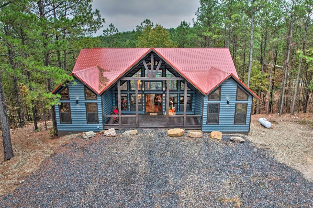 Broken Bow Cabin Deck With Hot Tub And Pool Table! Екстериор снимка