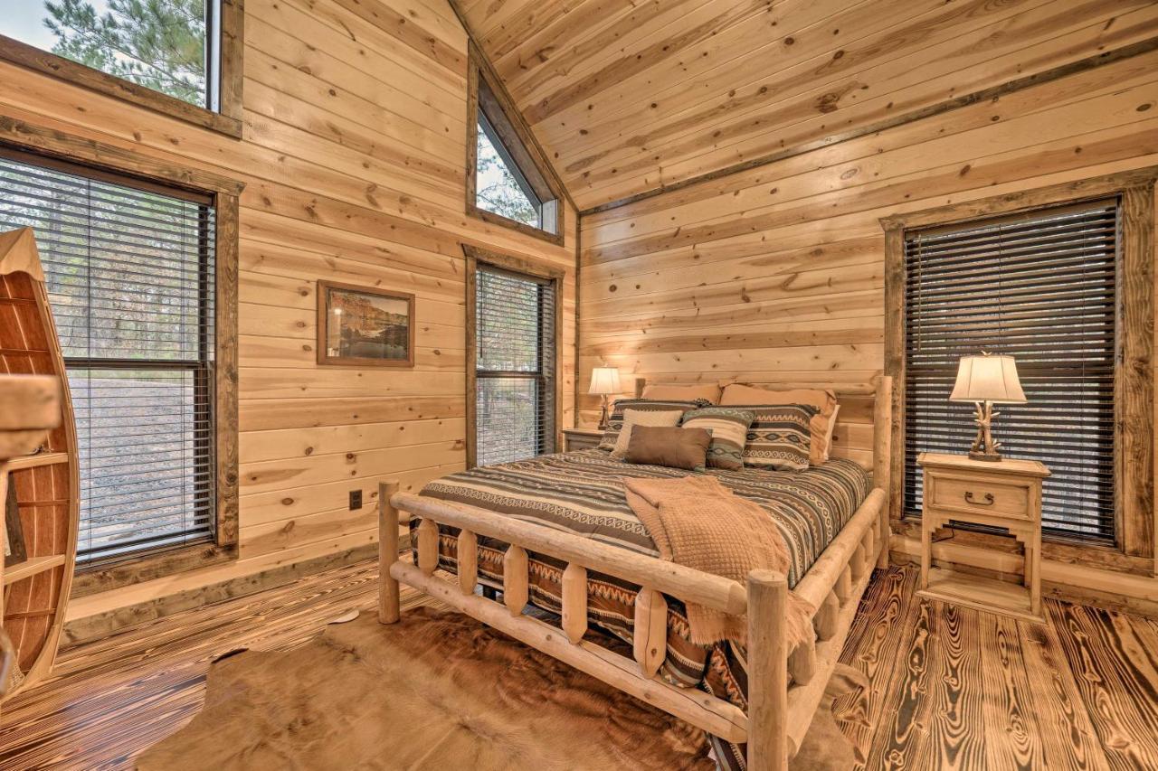 Broken Bow Cabin Deck With Hot Tub And Pool Table! Екстериор снимка