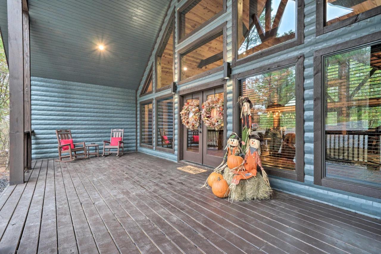 Broken Bow Cabin Deck With Hot Tub And Pool Table! Екстериор снимка